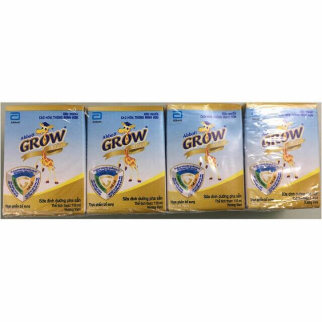 Sữa Bột Pha Sẵn Abbott Grow Gold 110ml combo 2 lốc