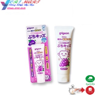 Kem đánh răng PIGEON nội địa Nhật cho bé tuýp 50gr
