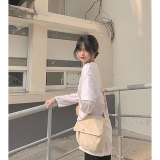 TÚI TOTE HỘP BASIC TRƠN UNISEX