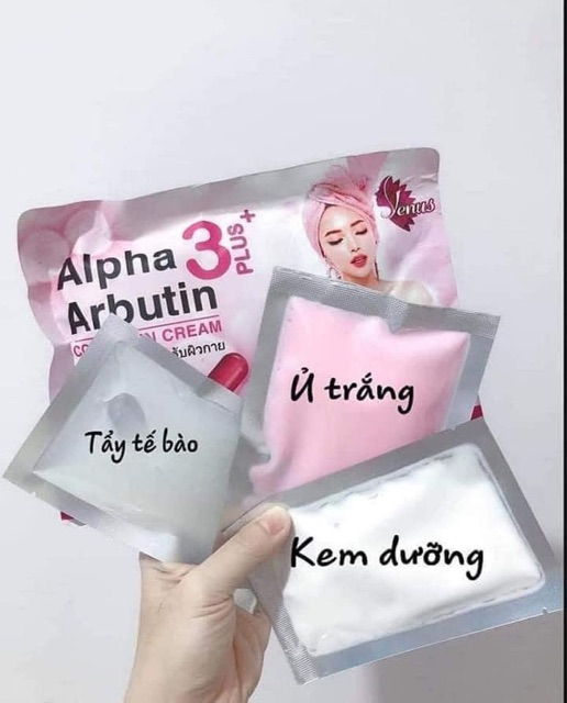 Ủ Trắng Alpha Arbutin Collagen Cream mẫu mới nhất chuẩn Auth | BigBuy360 - bigbuy360.vn