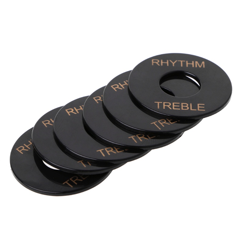 Set 6 Vòng Đệm Công Tắc Điều Chỉnh Nhịp Tim Cho Đàn Guitar Điện