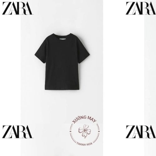 Áo zara thun cộc tay chất liệu cotton cao cấp thoáng mát