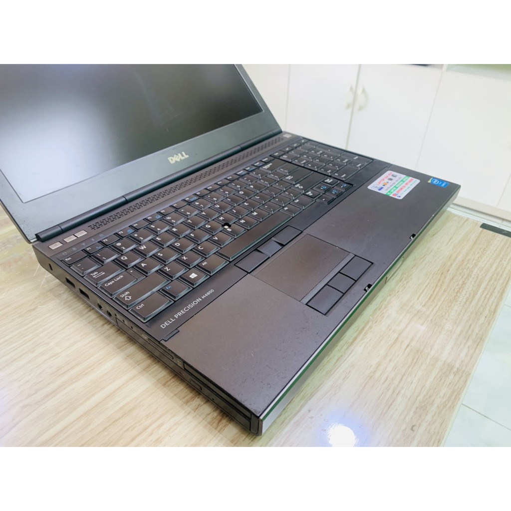 Laptop Dell Precision M4800 Core i7-4810QM Ram 8B SSD 256 GB  + 500GB HDD