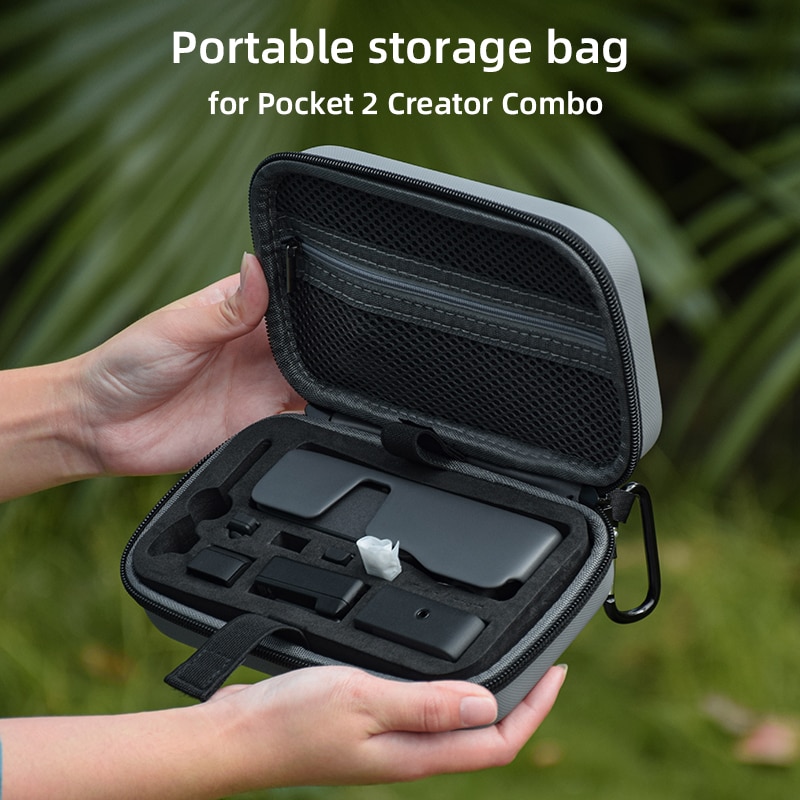 Túi Đựng Bảo Vệ Máy Ảnh DJI Pocket 2 Mini Bằng PU EVA Cứng Chống Thấm Nước