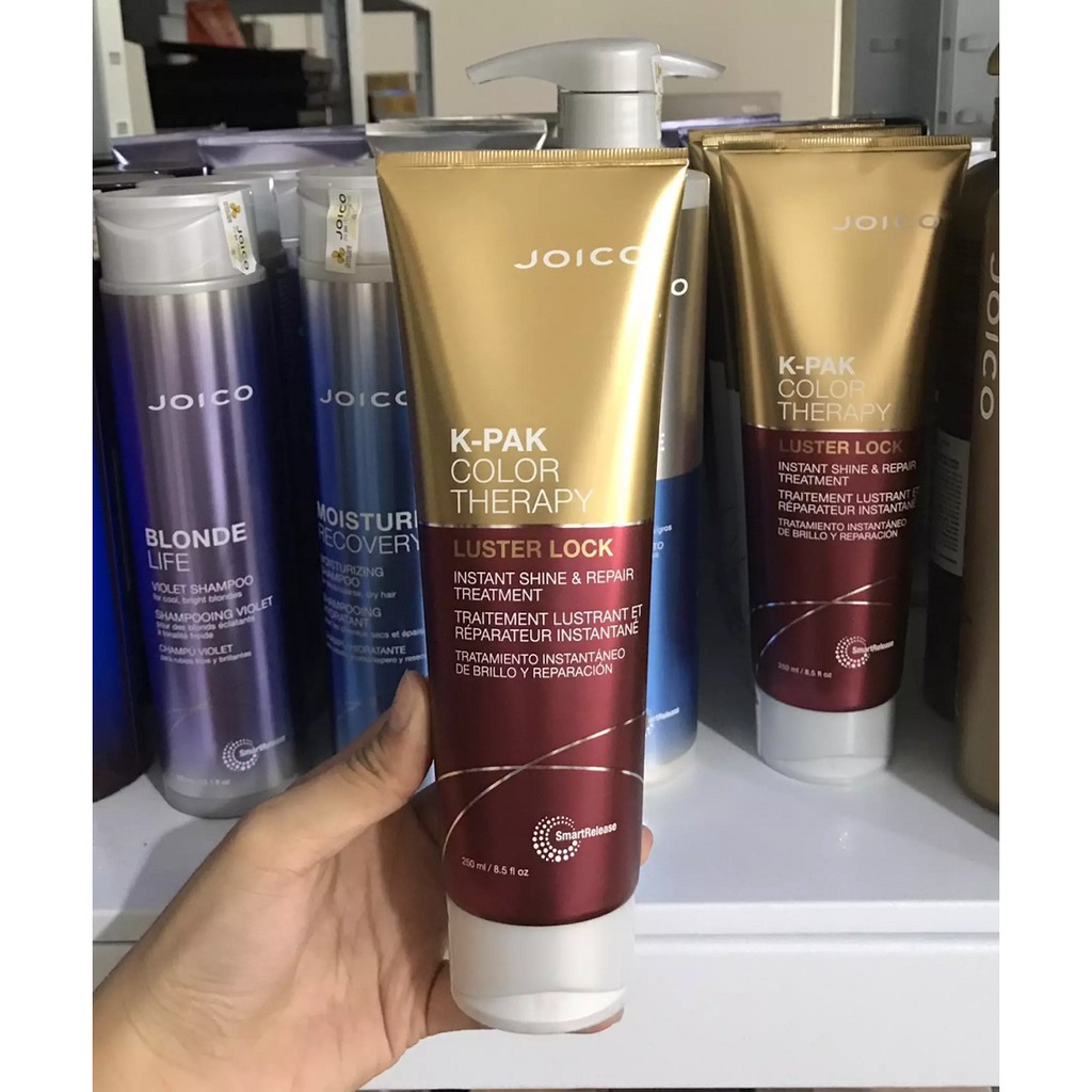 Hấp Dầu Bảo Vệ Màu Tóc Nhuộm và Tăng Cường Độ Bóng Tóc Joico KPak Color Therapy Luster Lock 250ml ( Mẫu Mới )