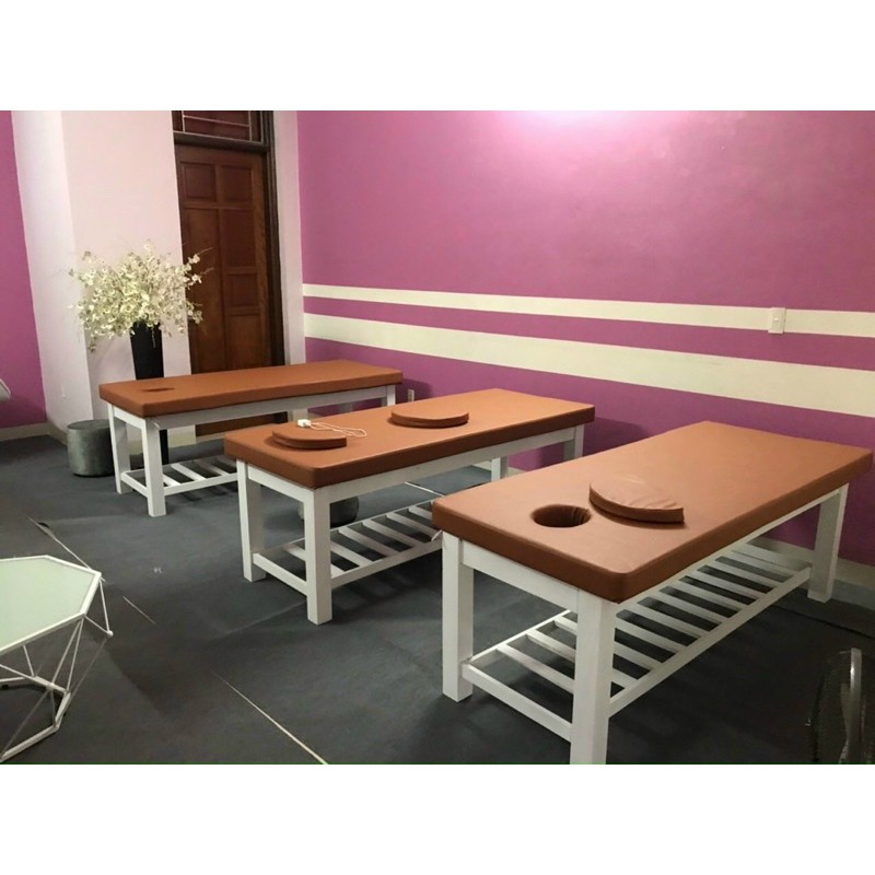 Giường spa, giường massage spa, sẵn hàng, lựa chọn kích thước, giao hàng toàn miền Bắc