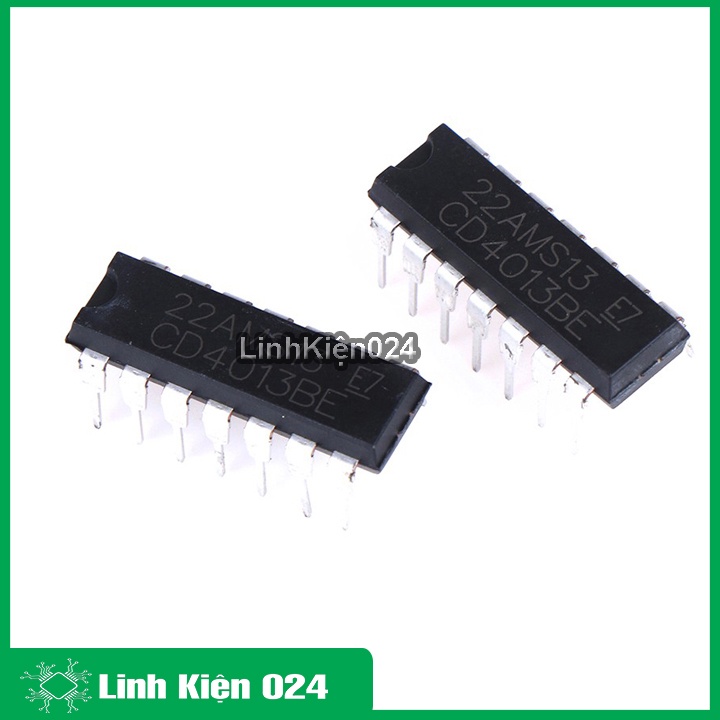 CD4013 - Chân Cắm DIP 14