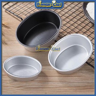 Khuôn nhôm Oval mini D03 / Khuôn quả trứng D03