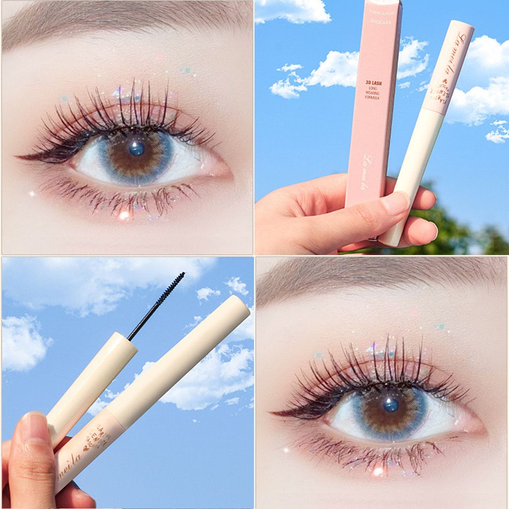 [Hàng mới về] Mascara sợi tơ 4D làm cong dày kháng nước và mô hôi lâu trôi hiệu quả