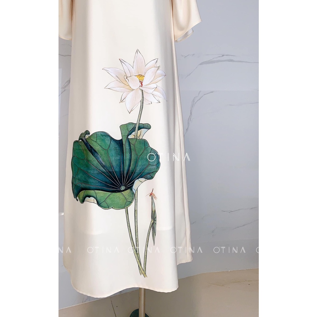 Đầm sen tay cánh tiên