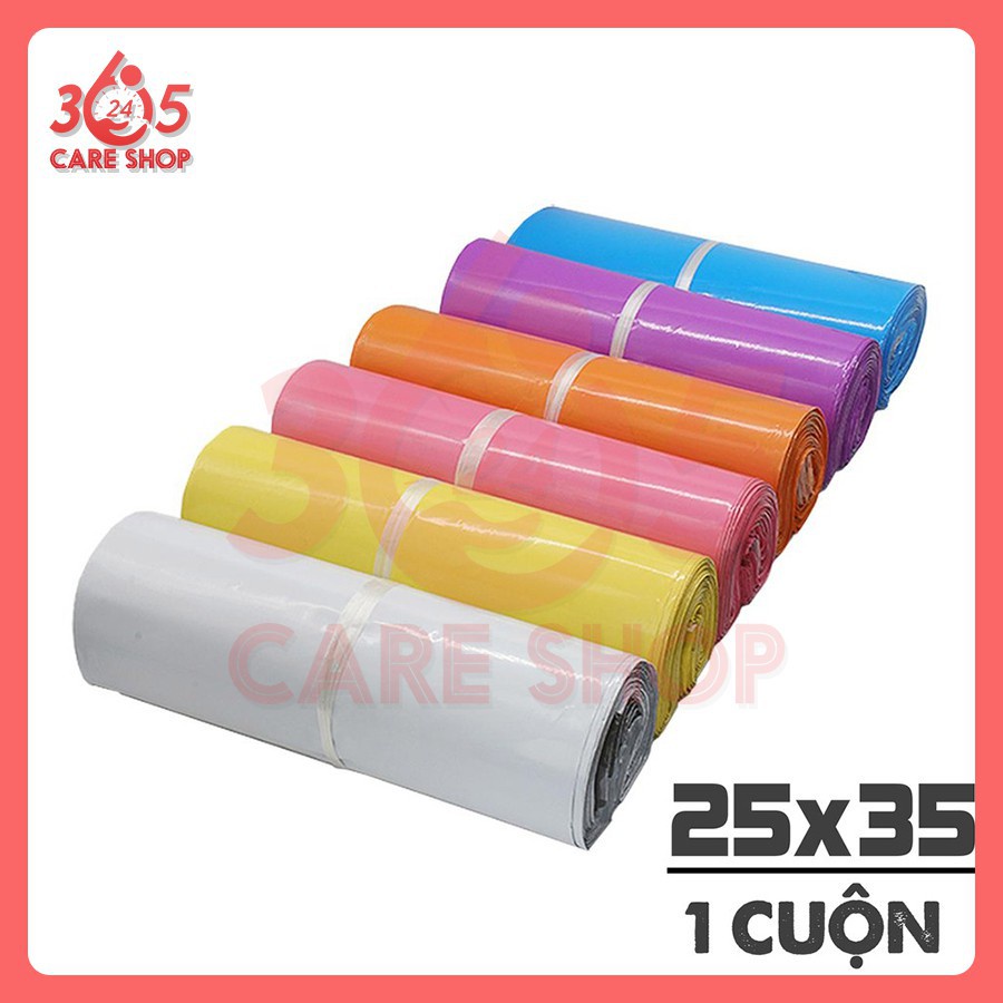 COMBO 15 Túi Đóng Hàng Niêm Phong CARESHOP365 tự dính Size 25x35cm  Đóng Gói Áo Khoác, Balo - CT20