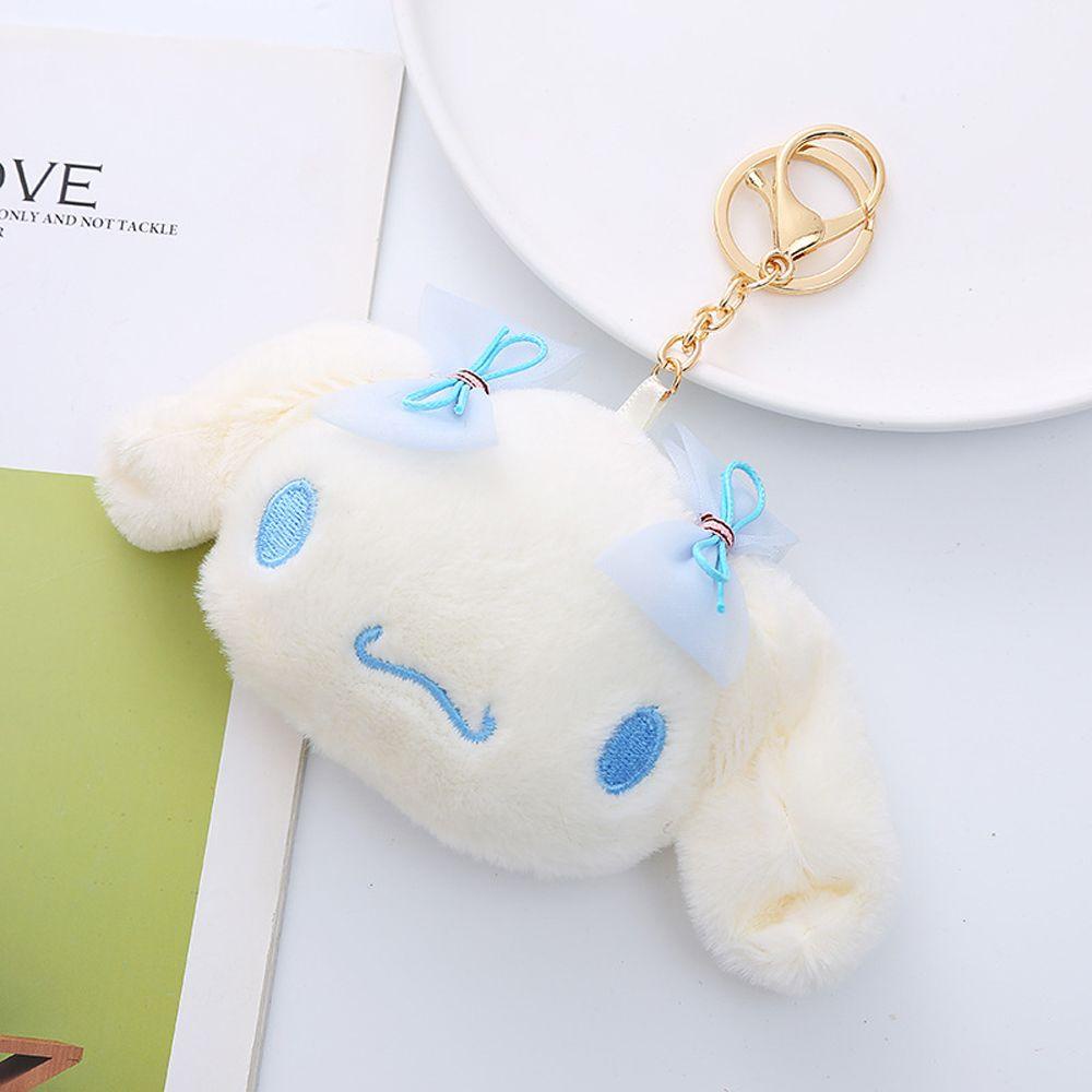 LANFY Móc Khóa Hình Thỏ Nhồi Bông Kuromi Pppurin Cinnamoroll Giá Đỡ