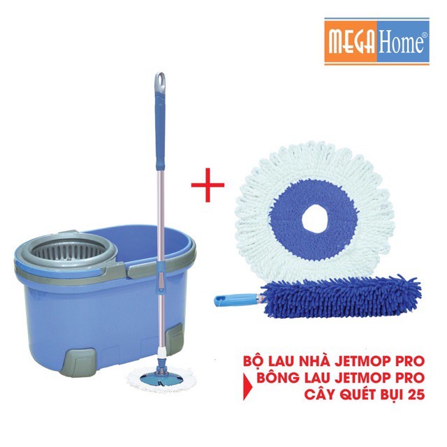 Bộ lau nhà JetMoppro cao cấp megahome