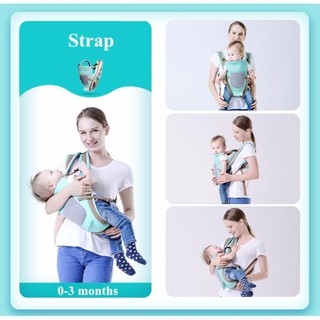 Địu cho bé 4 tư thế Baby Lab