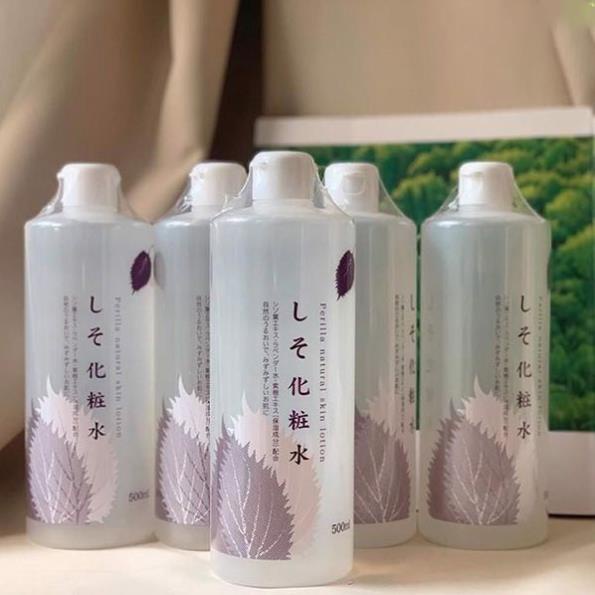 Toner Nước Dưỡng Da Làm Sáng Da Chiết Xuất Tía Tô Shiso Hàng Nhật Chính Hãng 500ml .