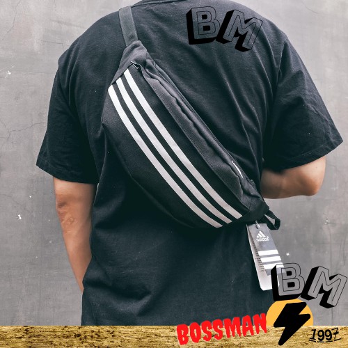[TV 011] Túi Đeo Chéo Nam Unisex 3 Sọc - Thời Trang - Trẻ Trung - Phong Cách - Túi Bao Tử - BOSSMAN | BigBuy360 - bigbuy360.vn