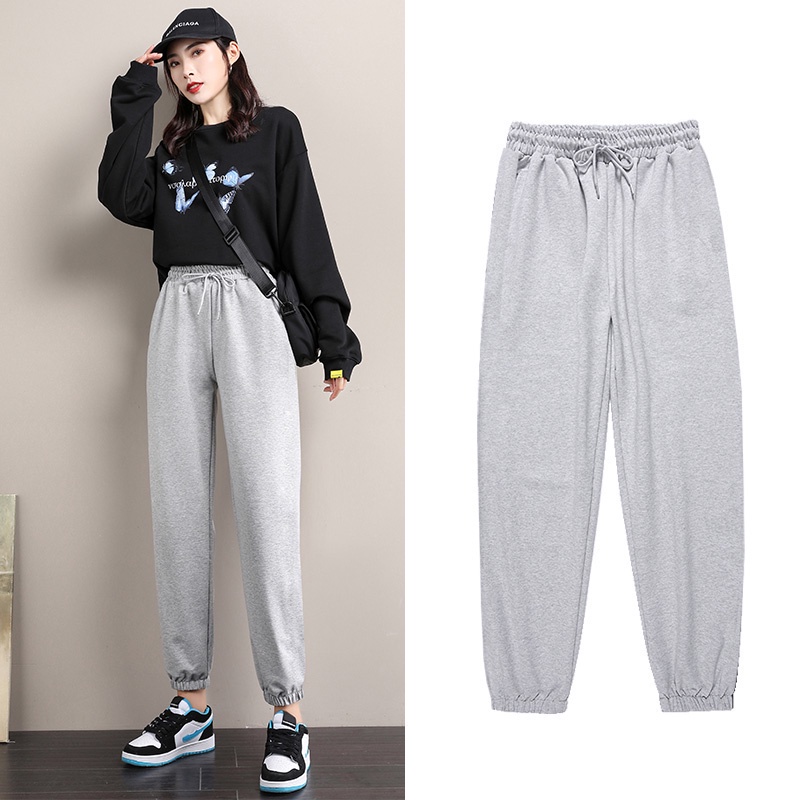 NRVP Quần thể thao ống rộng lưng cao thời trang cho nữ 2021