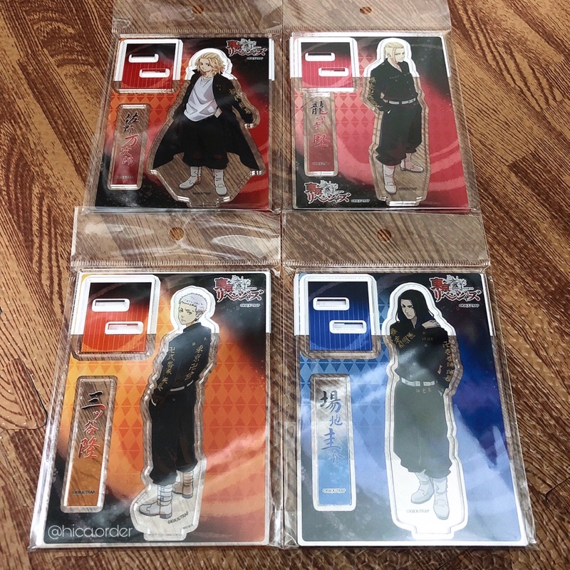 Mô hình Acrylic Standee kèm bảng tên nhân vật Tokyo Revengers