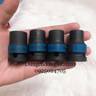 Đầu Tuýp 1/2 (Đen, Ngắn) Kingtony 4535