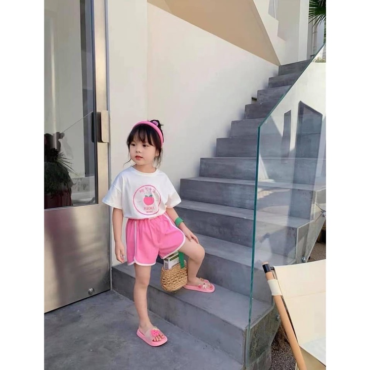 [09-26kg] Bộ quần áo cộc tay trẻ em Cotton SGCP cho bé trai, bé gái đều mặc được - BỘ ĐÙI HOẠT HÌNH Cưng Mún Xỉu