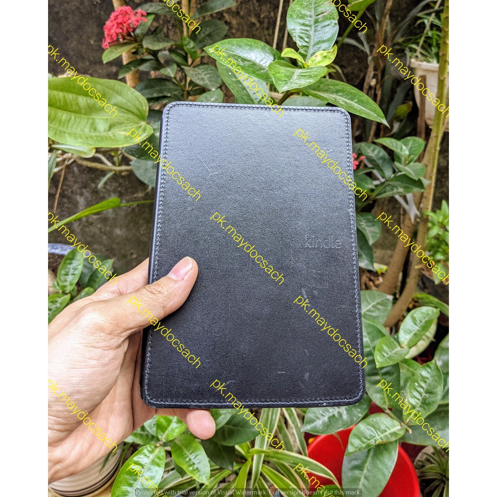 Bao da có đèn cho máy đọc sách Amazon Kindle Touch, Basic 4, 5 Lighted