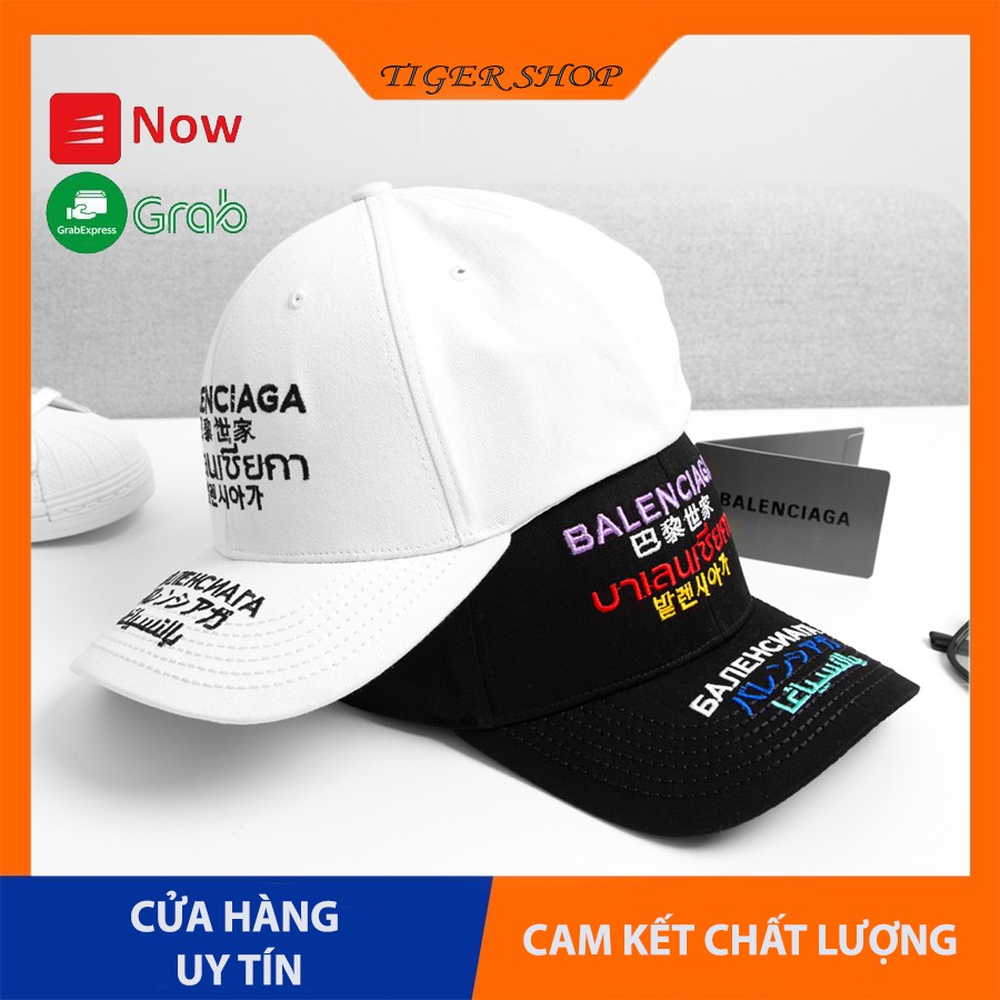 Mũ lưỡi trai Balen cao cấp nón kết đẹp thời trang Unisex Form dáng Basic chất vải kaki dày dặn hình thêu sắc nét BL01