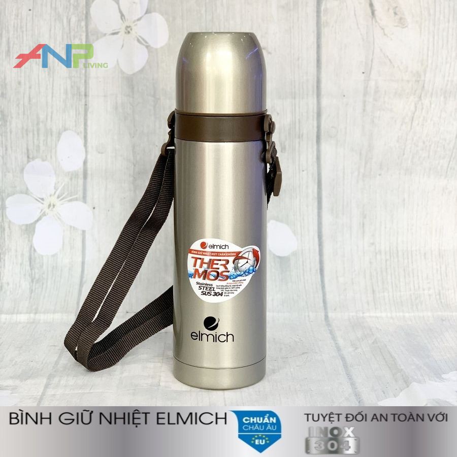 Bình Giữ Nhiệt Inox 304  Nóng 8h Lạnh 12h ELMICH El6389 500ml