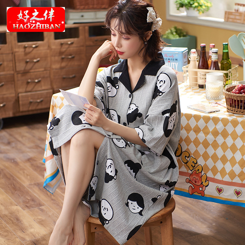 Đầm ngủ tay ngắn Size lớn 4XL