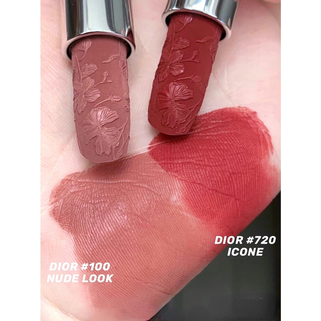 Son Môi Dior 2022 Màu Xanh Dương Vàng 999/720/100 Phiên Bản Mùa Xuân Giới Hạn