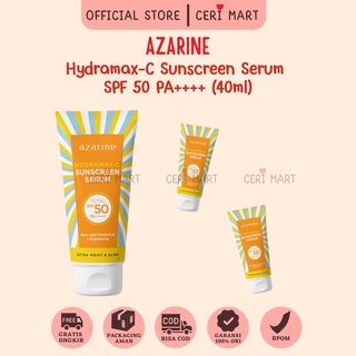 Image of Azarine Hydramax-C Sunscreen Serum SPF50 PA++++ 40ml Suncreen Azarin Tabir Surya