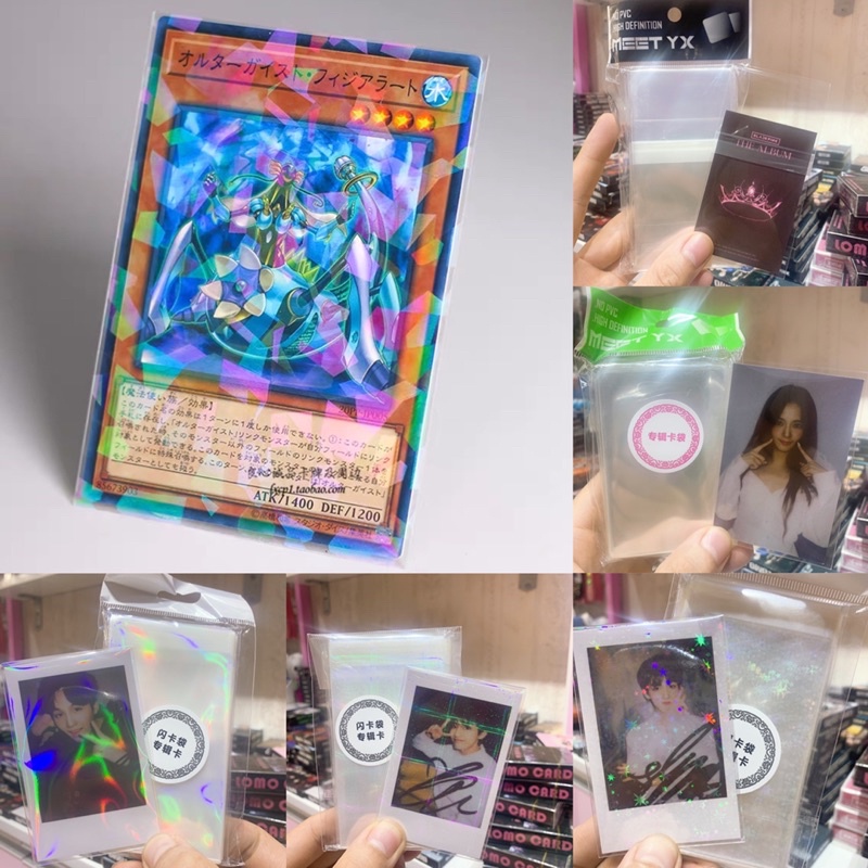 Sleeves bọc card - Sleeves hologram bảo vệ card ảnh