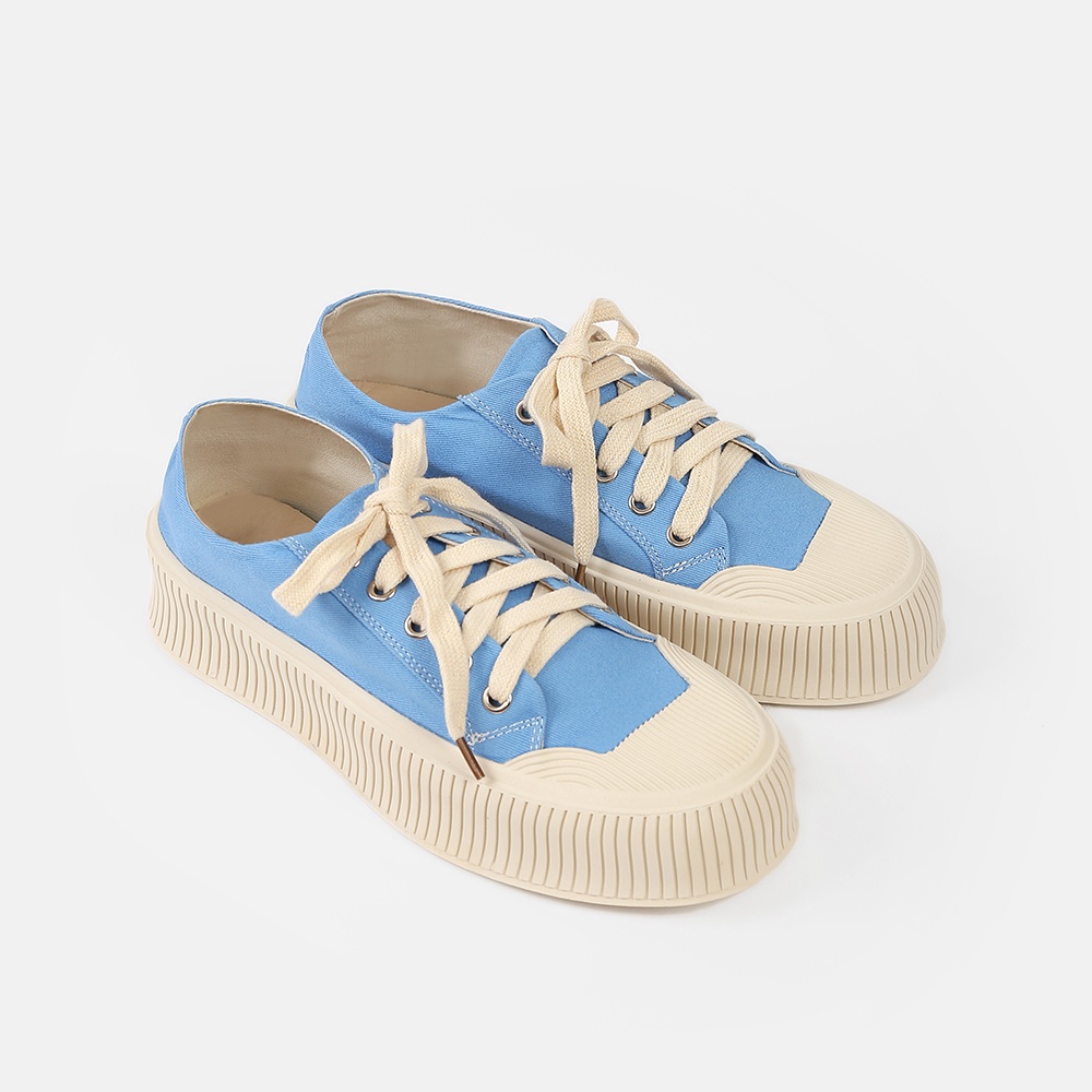 Giày nữ thể thao buộc dây MIORR cá tính đế cao 4cm MG757-1