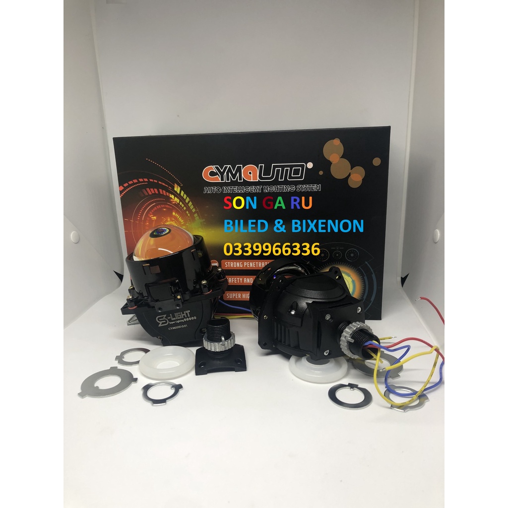 1 cặp Bi pha S-LIGHT TRUCK 24v chuyên dụng cho xe tải, xe khách
