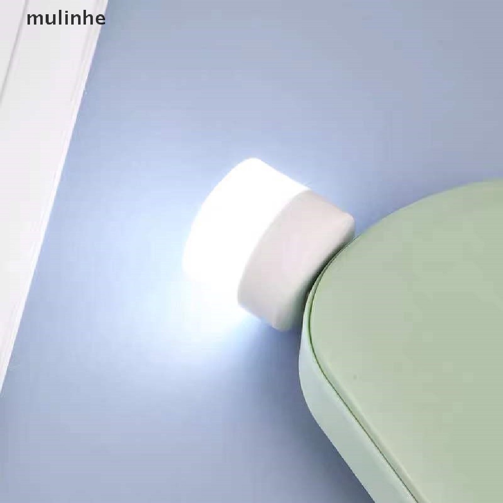 Đèn Đọc Sách Bảo Vệ Mắt Hình Tròn Nhỏ Kết Nối USB Tiện Dụng