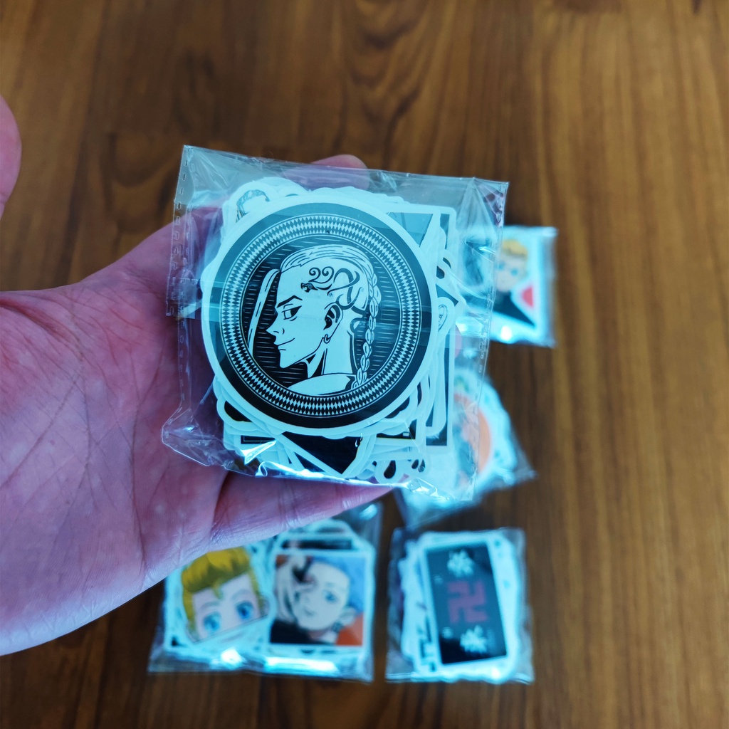 Bộ 400 Miếng Dán Trang Trí Điện Thoại Họa Tiết anime Nhật Bản