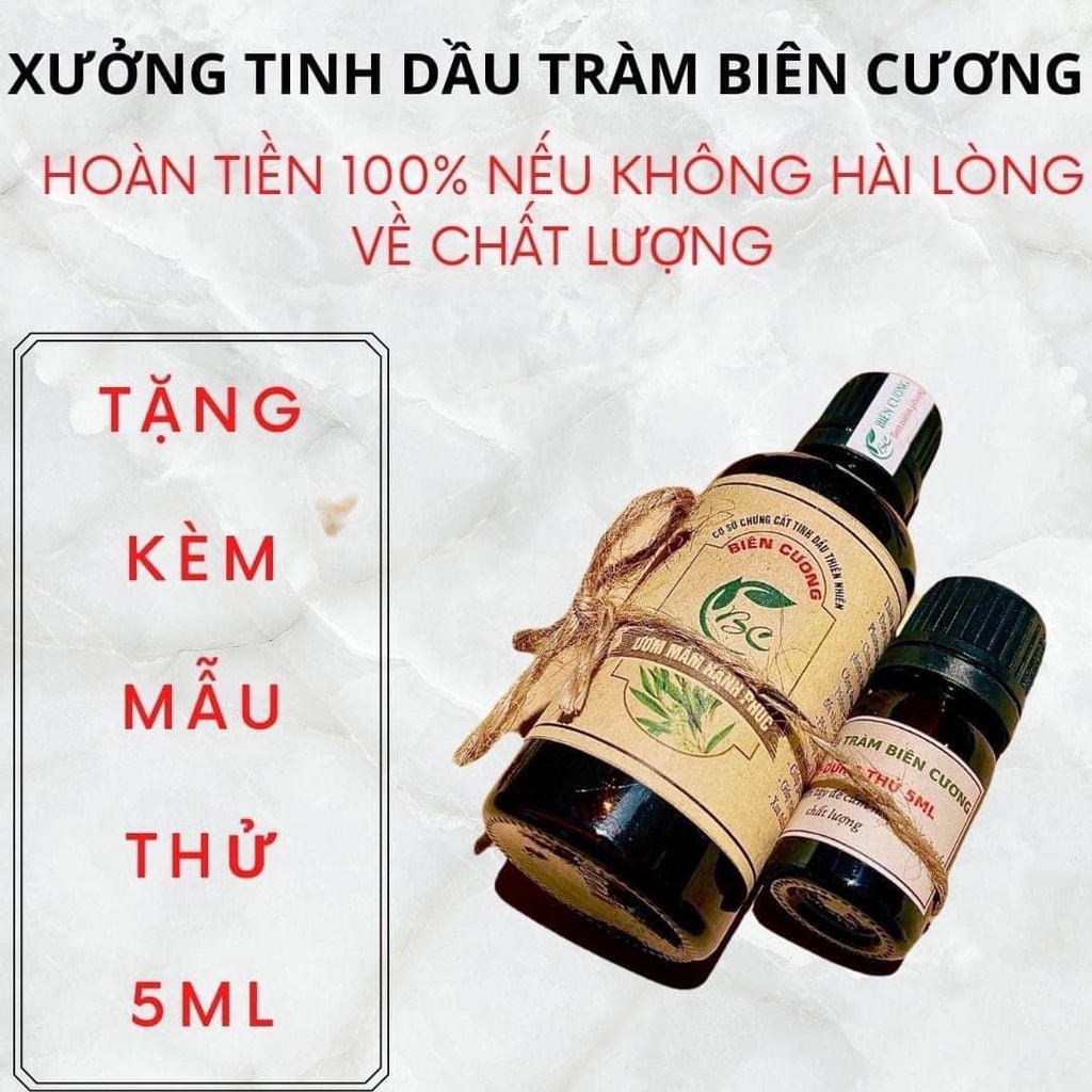 [CHÍNH HÃNG] TINH DẦU TRÀM CAO CẤP BIÊN CƯƠNG 50ML