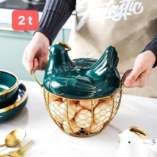 Rổ đựng trứng gà, trái cây