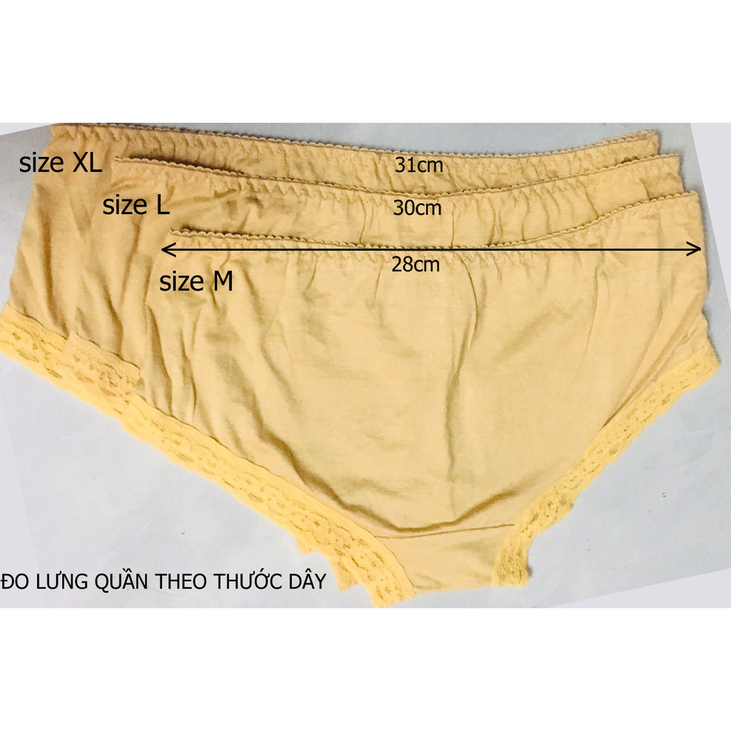 QUẦN LÓT NỮ LƯNG CAO THUN LỤA PHỐI REN SAKI