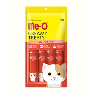 Bánh Thưởng Dạng Kem Vị Cua – Me-O Creamy Treats Crab Flavor 60g