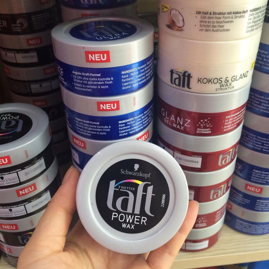 Sáp Vuốt Tóc Taft Power Wax - 75ml - Hàng Đức