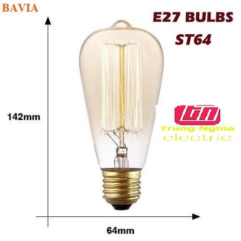 [GIÁ HỦY DIỆT] BÓNG ĐÈN LED Edison ST64 4W VỎ TRẮNG | BigBuy360 - bigbuy360.vn