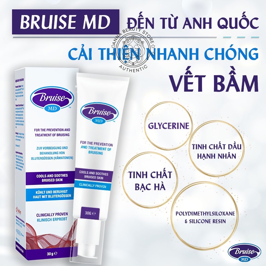 Kem BruiseMD 15ml - Ngăn Ngừa - Tan Vết Bầm