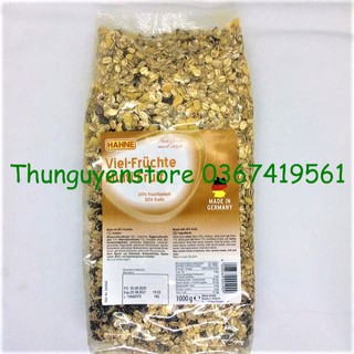 1 kg ngũ cốc Yến mạch mix 30% hoa quả HAHNE nhập khẩu Đức