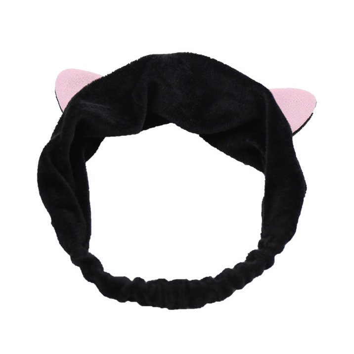 Băng đô rửa mặt bờm cài tóc turban dễ thương cute tai thỏ mèo tuần lộc gấu vải nhung nơ cho bé gái nam nữ Sumio_offical