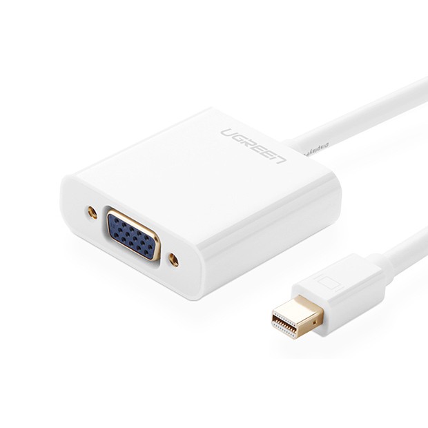 [Mã 33ELSALE hoàn 7% đơn 300K] Cáp Mini DisplayPort to VGA Ugreen 10458