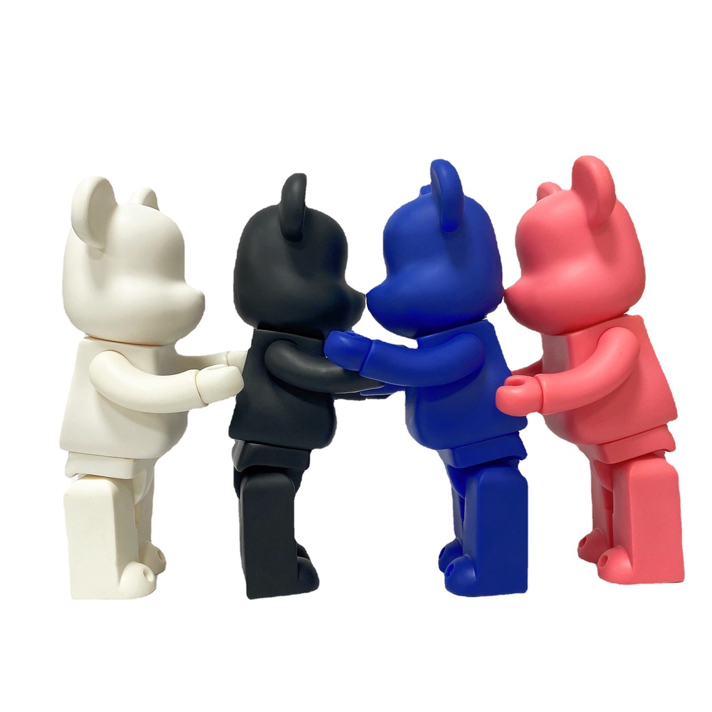Búp Bê Gấu bearbrick400% Làm Bằng Tay Trang Trí