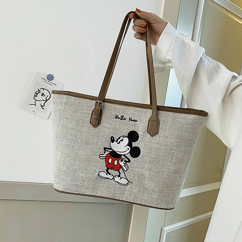 Túi đeo chéo nữFREESHIP Túi đeo chéo nữ in hình chuột Micky thời trang