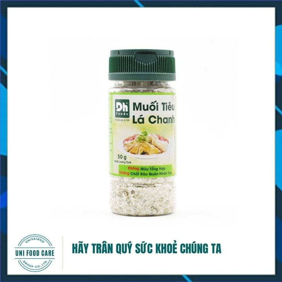 Hũ Muối Tiêu Lá Chanh Tây Ninh - Thương hiệu DH Foods