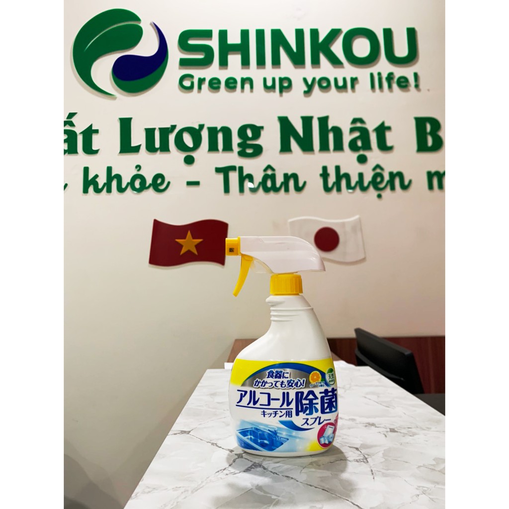 Cồn Rửa Tay Khô - Kháng Khuẩn - Khử Mùi SHINKOU - Sản phẩm chất lượng Nhật Bản