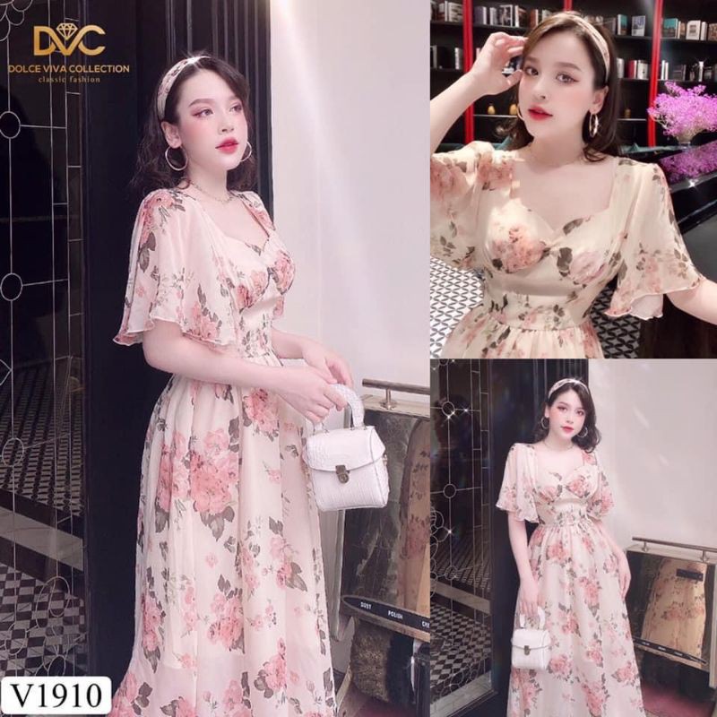 VÁY THIẾT KẾ  VOAN HOA V1910 | BigBuy360 - bigbuy360.vn